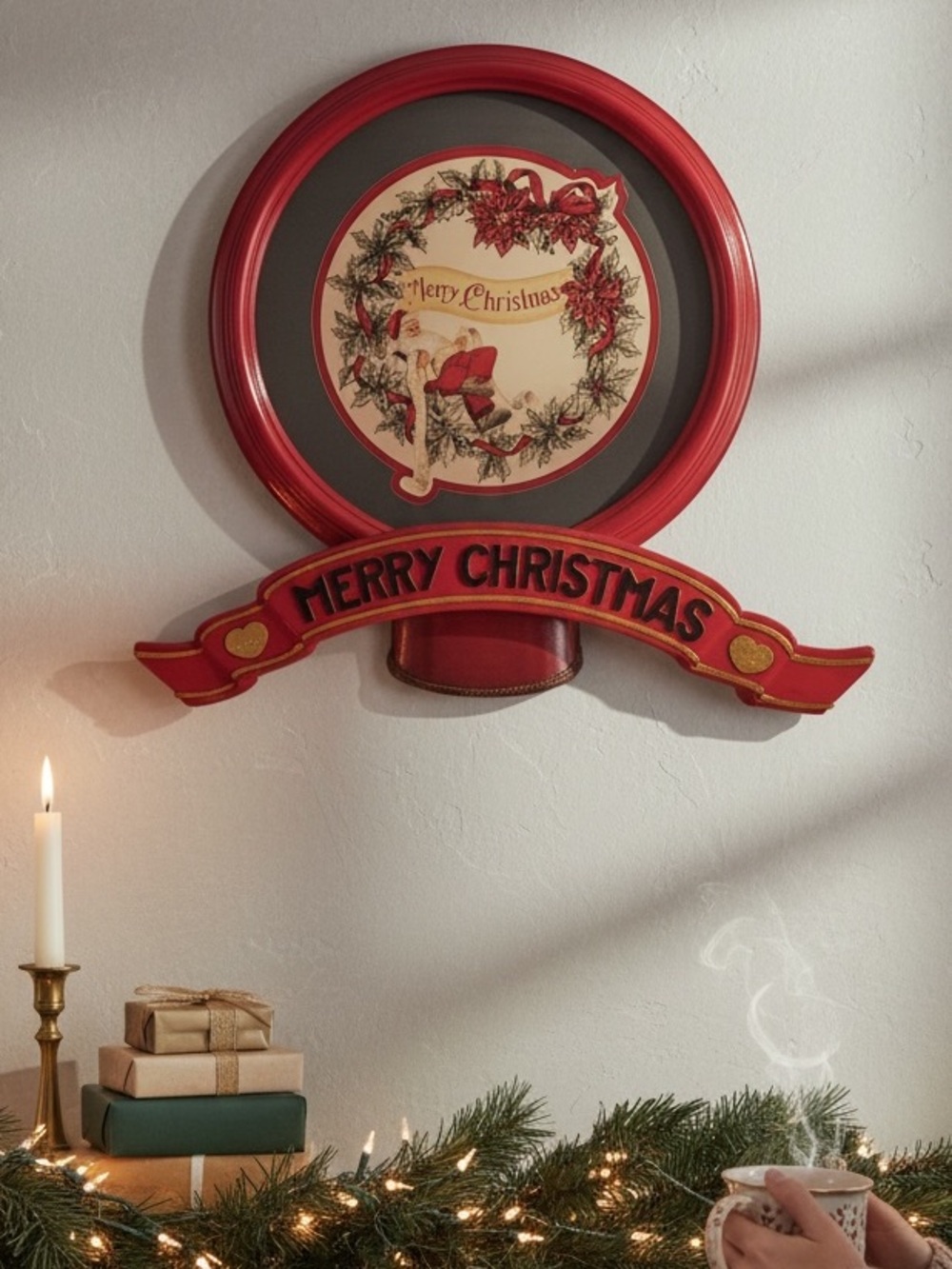 Christmas wishes! Vintage.